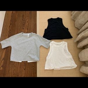 Lululemon crop tops